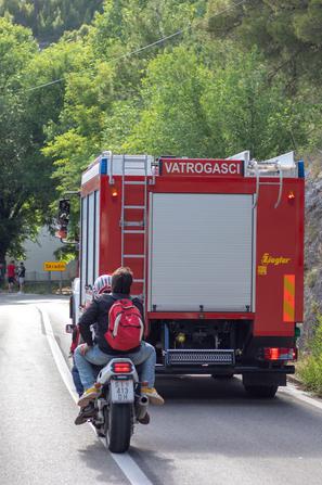 Hrvaški gasilci - fotografija j esimbolična