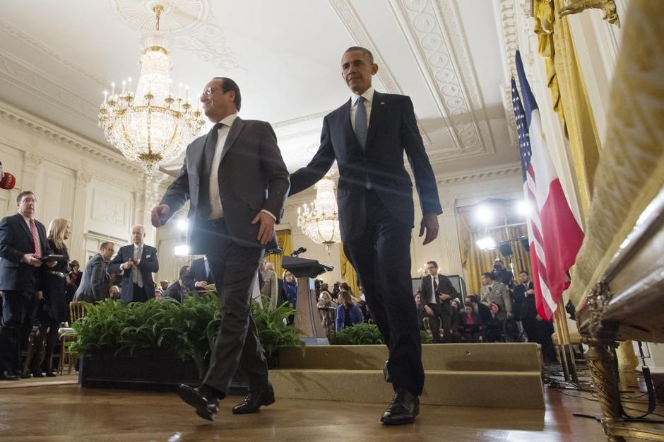 Hollande in Obama | Avtor: EPA