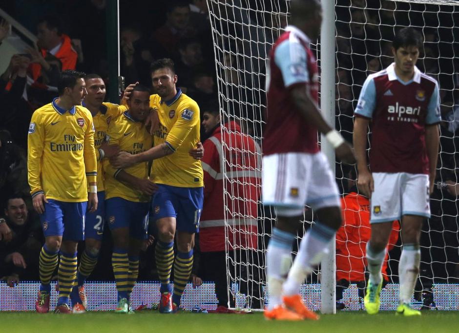 Walcott West Ham Arsenal | Avtor: Reuters