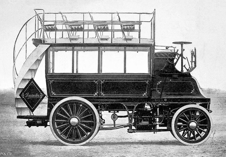 Avtobus je star 125 let | Avtor: Daimler
