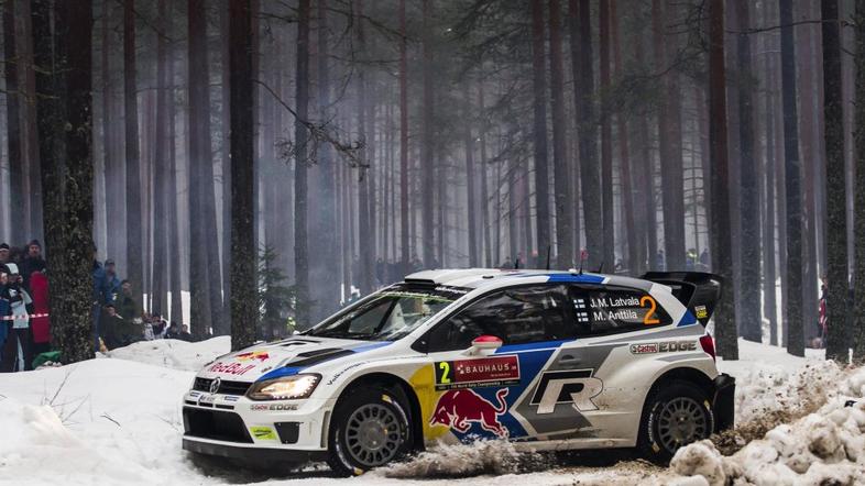 Latvala WRC Švedska reli
