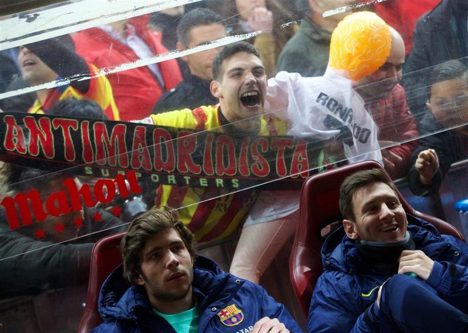 Messi Roberto Atletico Madrid Barcelona Liga BBVA Španija prvenstvo | Avtor: Reuters