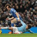 David Luiz David Silva Manchester City Chelsea