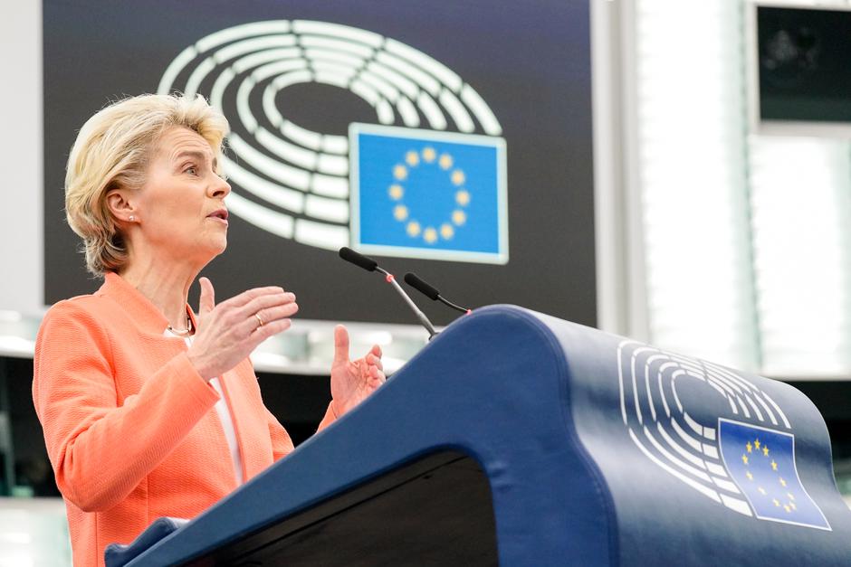 predsednica Evropske komisije Ursula von der Leyen | Avtor: EP