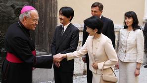 japonski princ Akišino in princesa Kiko,