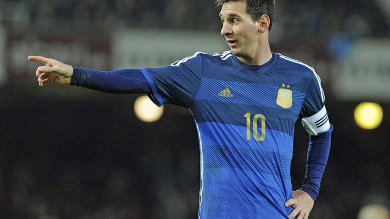 Messi Argentina Hrvaška Upton Park