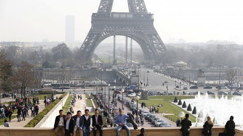 Onesnaženje v Parizu