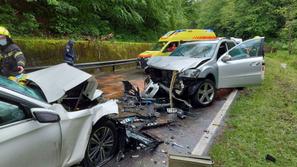 Prometna nesreča pri Ilirski Bistrici