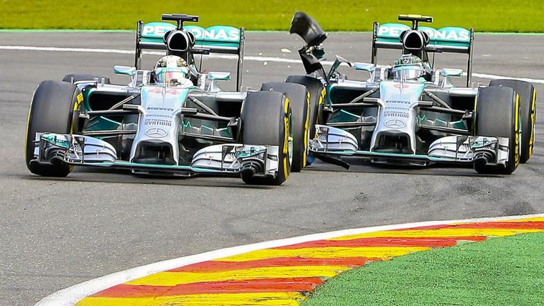 Rosberg Hamilton