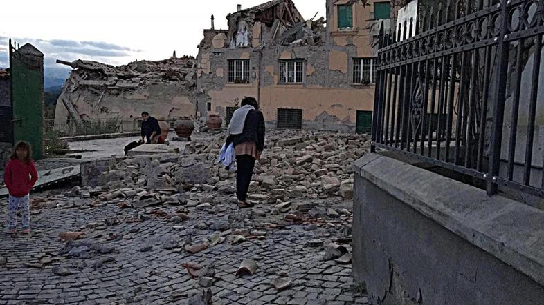 Potres v osrednji Italiji