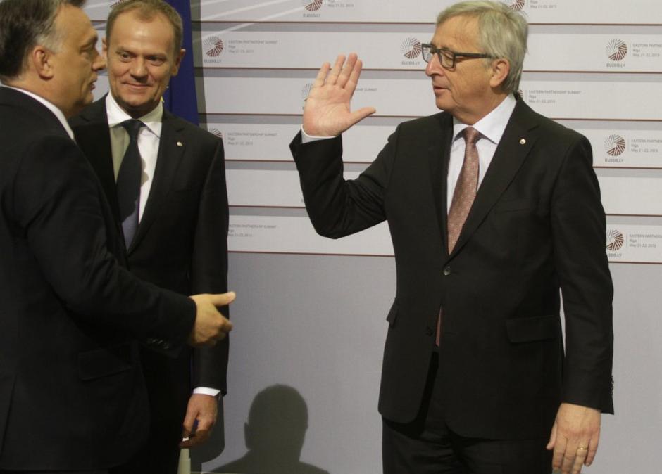 Juncker, Orban | Avtor: EPA