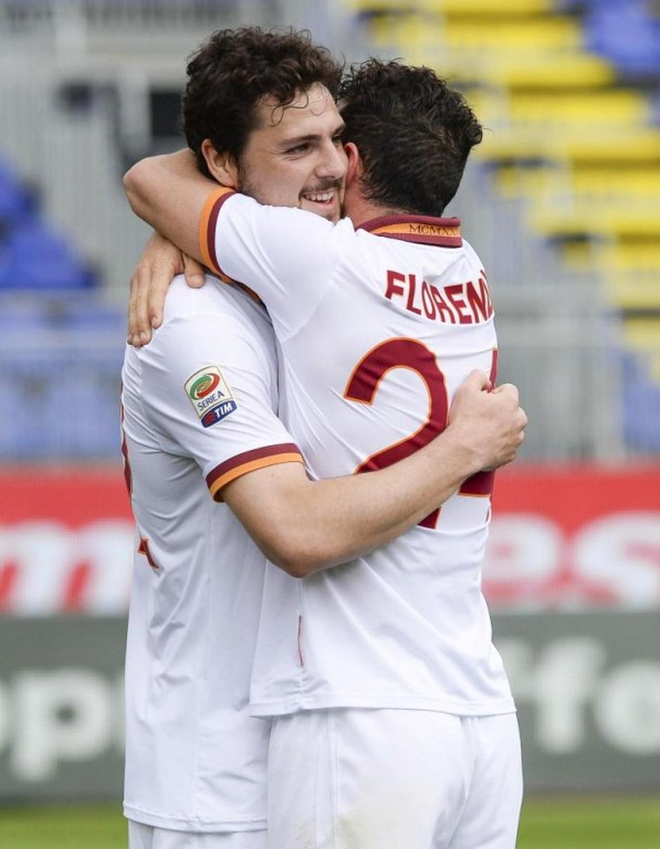Destro Florenzi Cagliari AS Roma Serie A Italija liga prvenstvo | Avtor: EPA