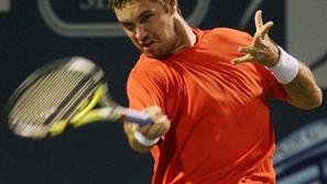Luka Gregorc je odigral Wimbledon, zdaj odhaja na turnirje v ZDA.