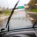 Slovenija 03.11.2013 avtomobili, prometne razmere, dez, avtocesta, slaba vidljiv