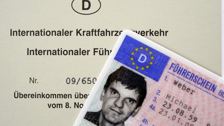 Vozniško dovoljenje iz Nemčije