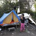 Romsko naselje v Franciji (Foto: Reuters)