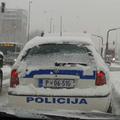 Policija in sneg