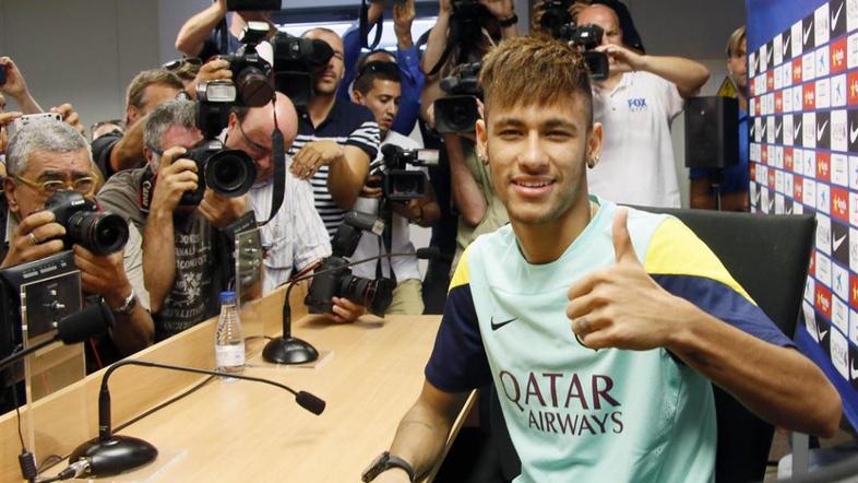 Neymar Barcelona Ciutat Esportiva trening Joan Gamper