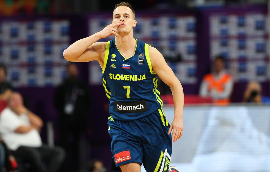 Klemen Prepelič Slovenija Španija EuroBasket 2017