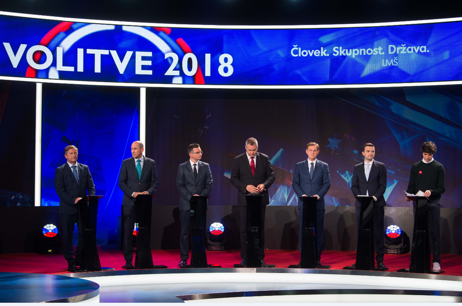 Volitve 2018, volilno soočenje | Avtor: Anže Petkovšek