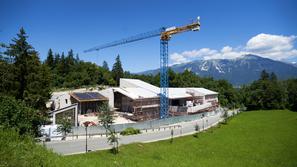Gradnja novega muzeja sodobne umetnosti na Bledu