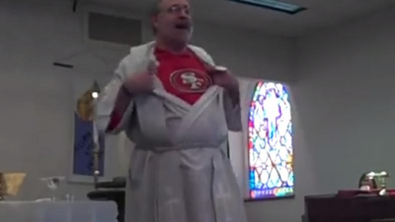 duhovnik Tim Christensen San Francisco 49ers