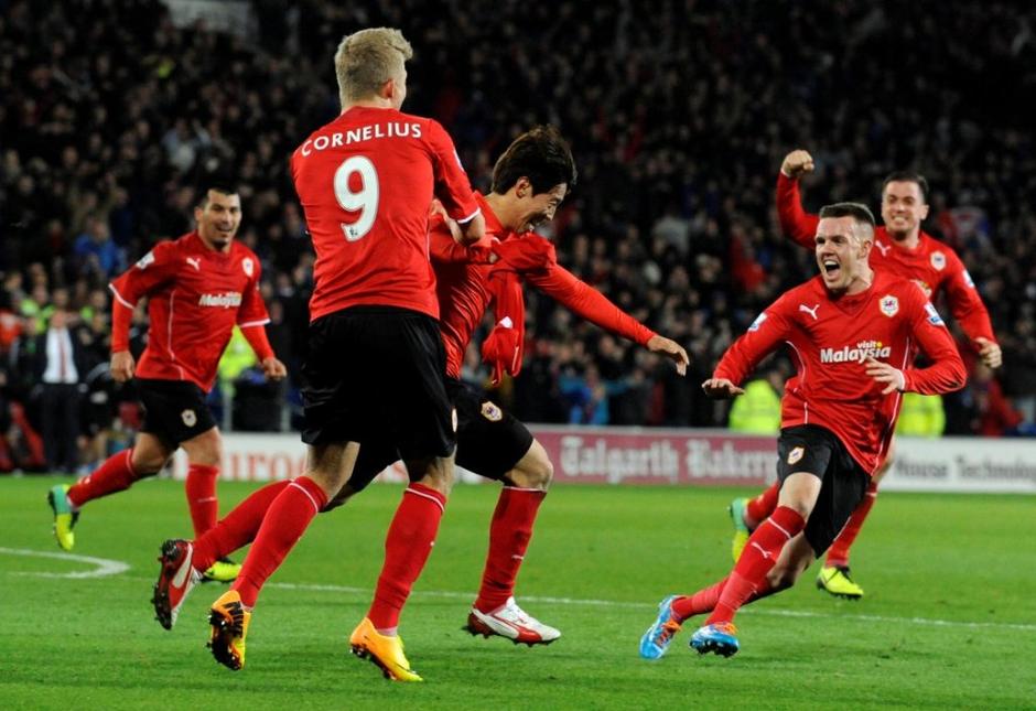 Kim Bo-Kyung Cardiff City Manchester United Premier League Anglija liga prvenstv | Avtor: Reuters