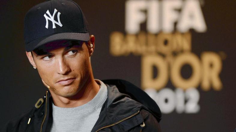 Ronaldo zlata žoga podelitev nagrada Zürich prireditev