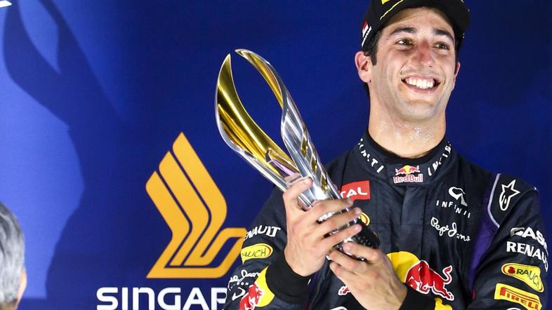 Ricciardo VN Singapurja Red Bull