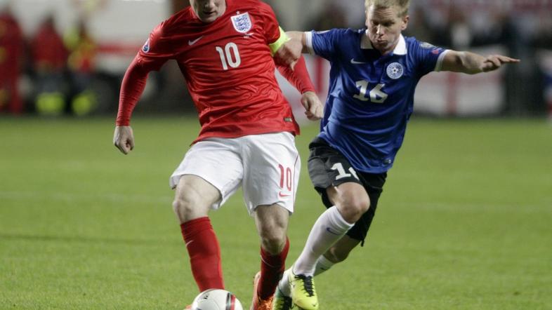 Rooney Antonov Estonija Anglija Euro 2016