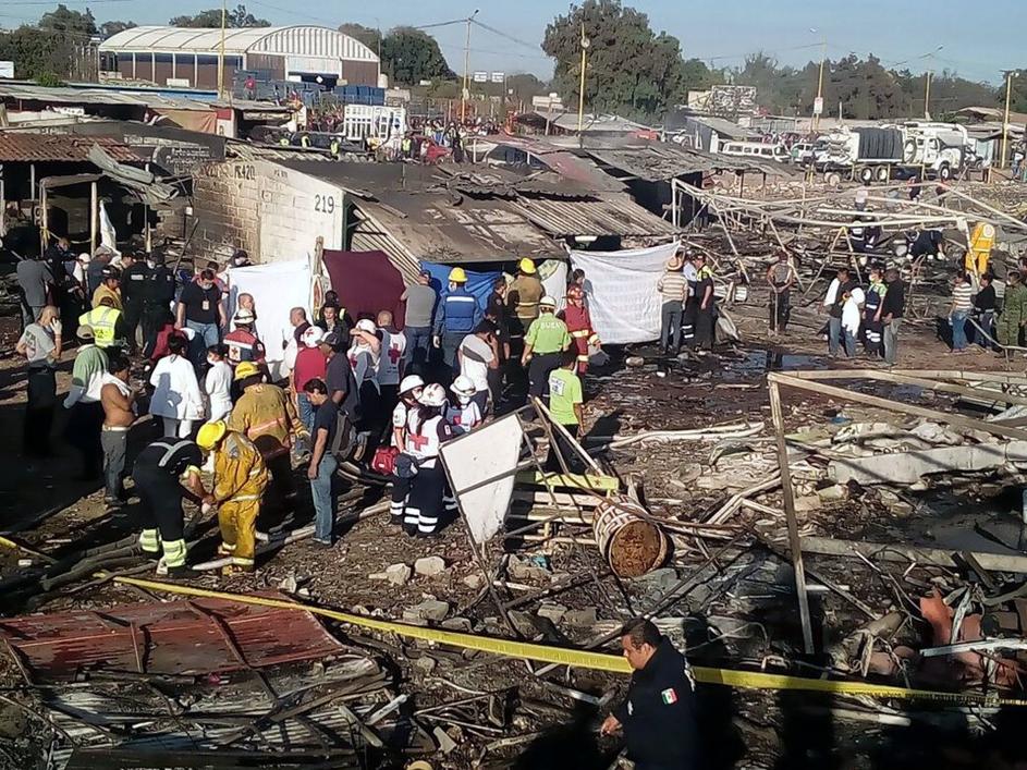 Eksplozija na tržnici San Pablito