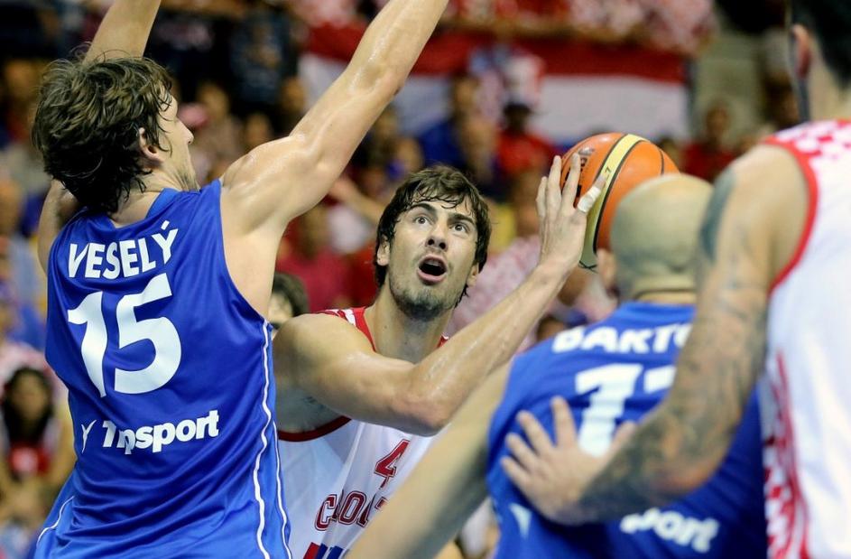 Tomić Vesely Češka Hrvaška EuroBasket Celje Zlatorog