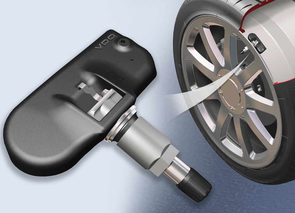 TPMS, sistem za nadzor tlaka v gumah | Avtor: VDO