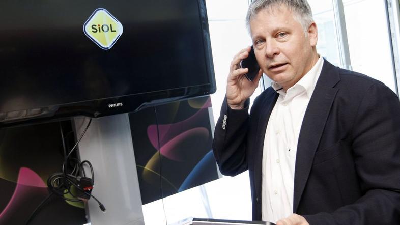 Tomo Štuflek, direktor prodaje v Telekomu.