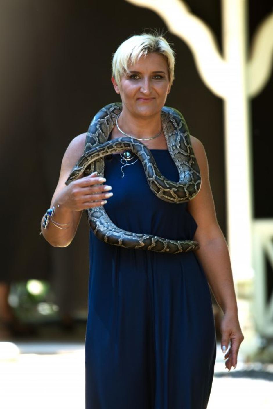 Modna revija s kačami | Avtor: Katja Vogrinec