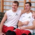 Sport 03.09.2013 Zoran Dragic, Goran Dragic, trening slovenske kosarkarske repre