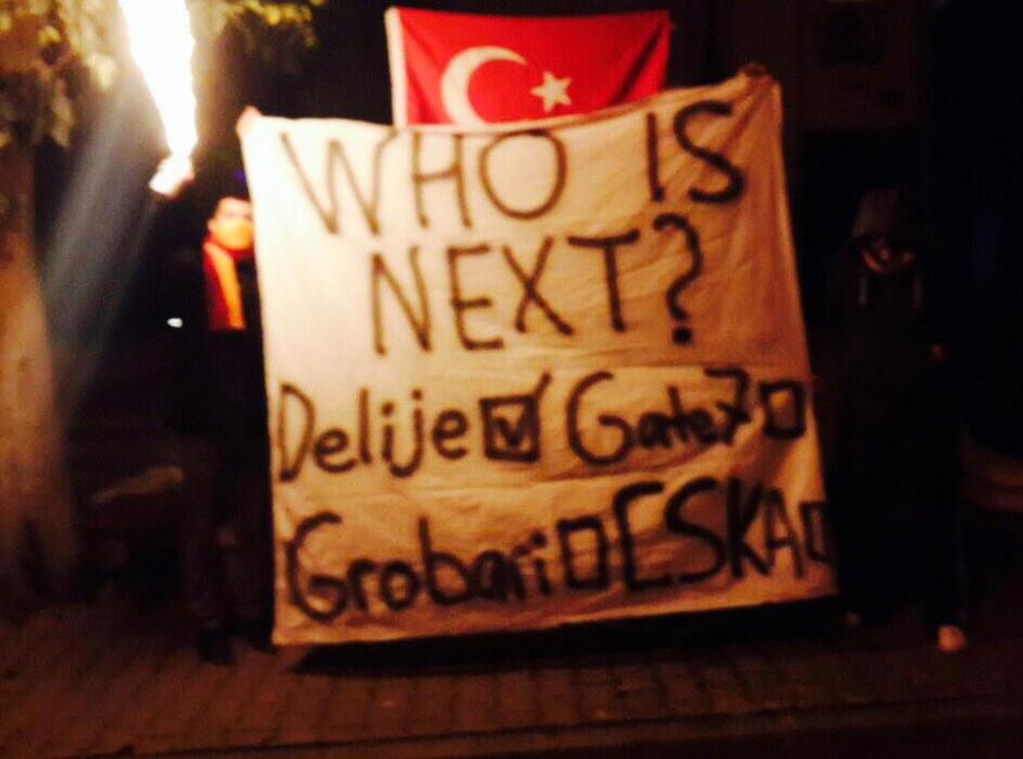 Galatasaray transparent Marko Ivković | Avtor: Reševalni pas/Twitter