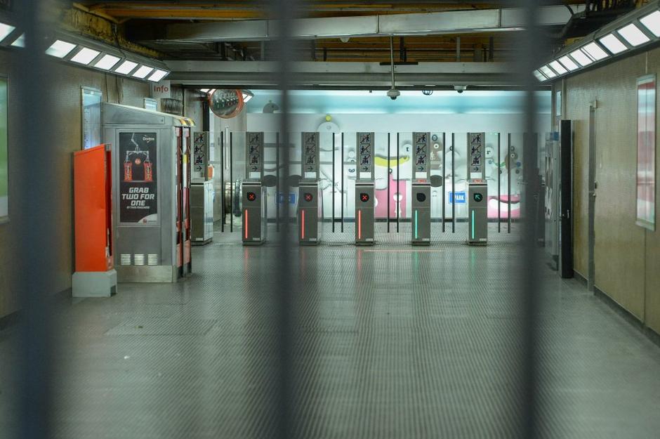 Bruselj zaprt metro | Avtor: EPA
