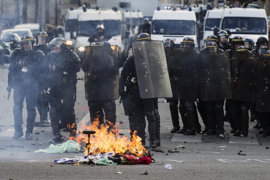 Protesti v Franciji | Avtor: EPA