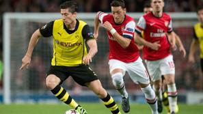 Lewandowski Özil Ramsey Arsenal Borussia Dortmund