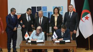 Alžirija, podpis pogodbe o dobavi plina