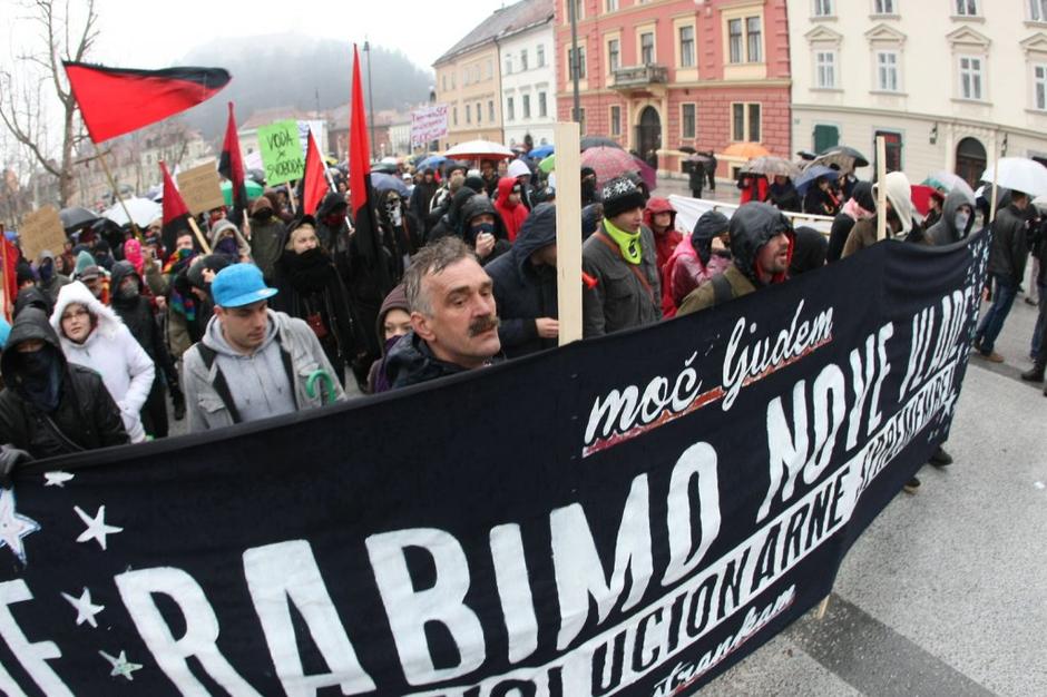 protesti 4. vseslovenska vstaja | Avtor: Saša Despot