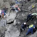 Forenziki na prizorišču nesreče letala Germanwings