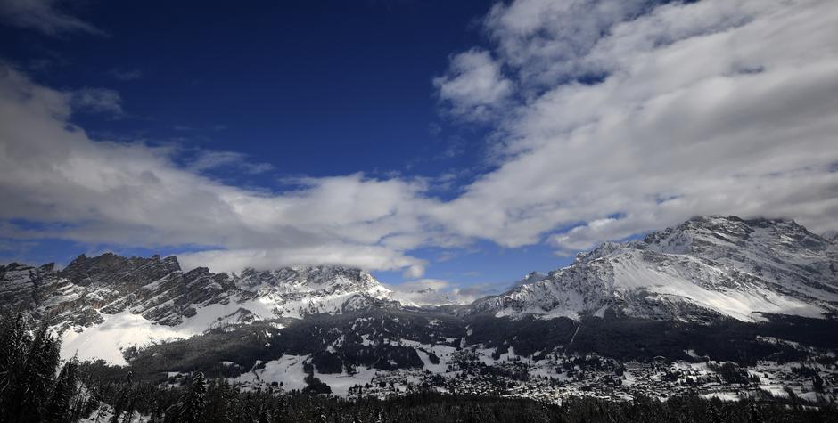 Cortina d'Ampezzo SP v alpskem smučanju | Avtor: Epa