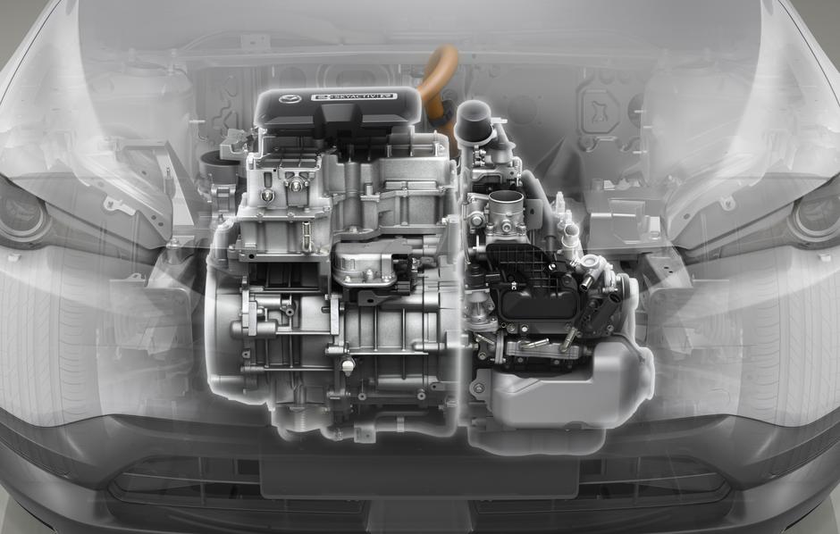 Mazda MX-30 R-EV Wanklov motor | Avtor: Mazda