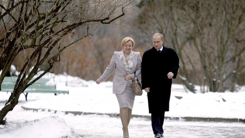 Ljudmila in Vladimir Putin