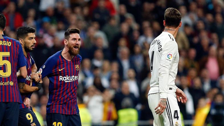 Messi in Ramos
