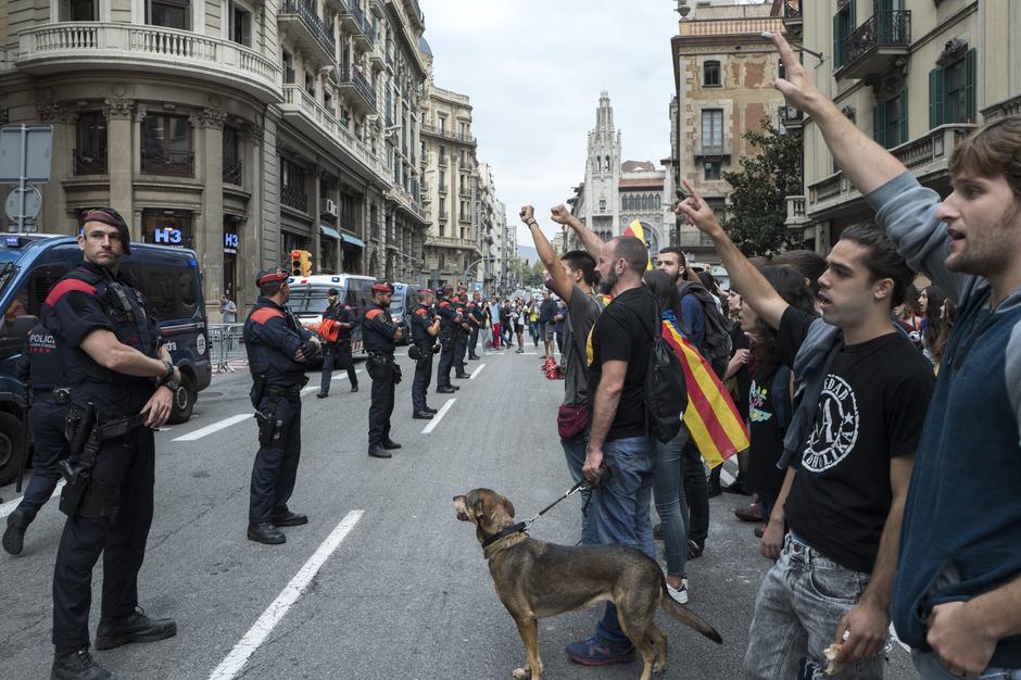 Protesti v Kataloniji | Avtor: Epa