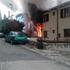 Požar v Piranu na Rozmanovi ulici