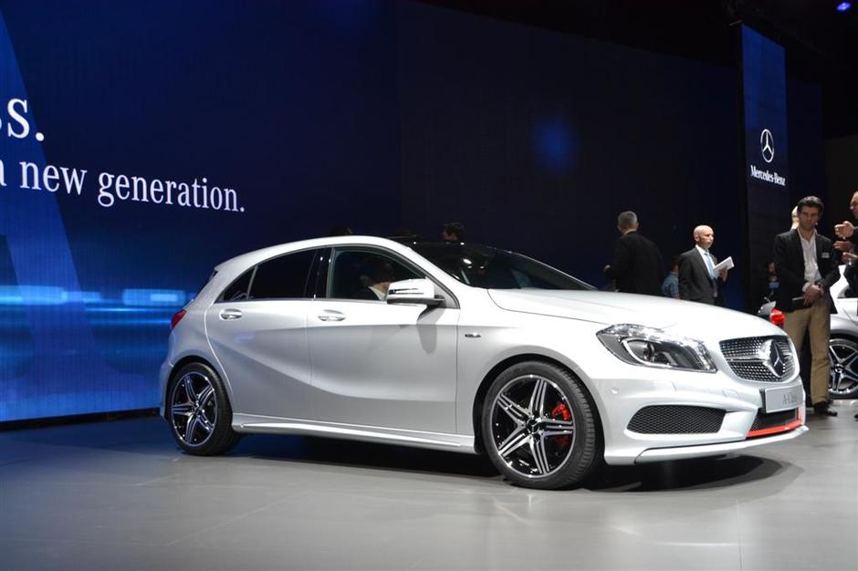 Mercedes-Benzova predstavitev novega razreda A. | Avtor: Gregor Prebil